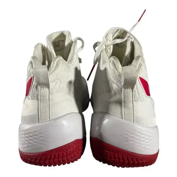 Li-Ning Men’s Basketball Shoes White Red Performance Sneakers Size 12.5 - Picture 5 of 8